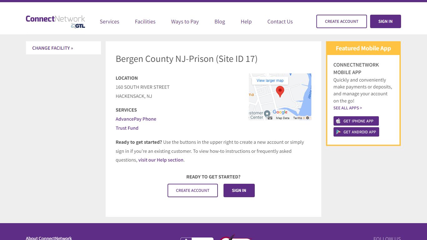 Bergen County NJ-Prison | ConnectNetwork